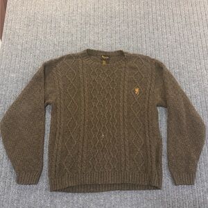Vintage Browning‎ Knitted Sweater Large